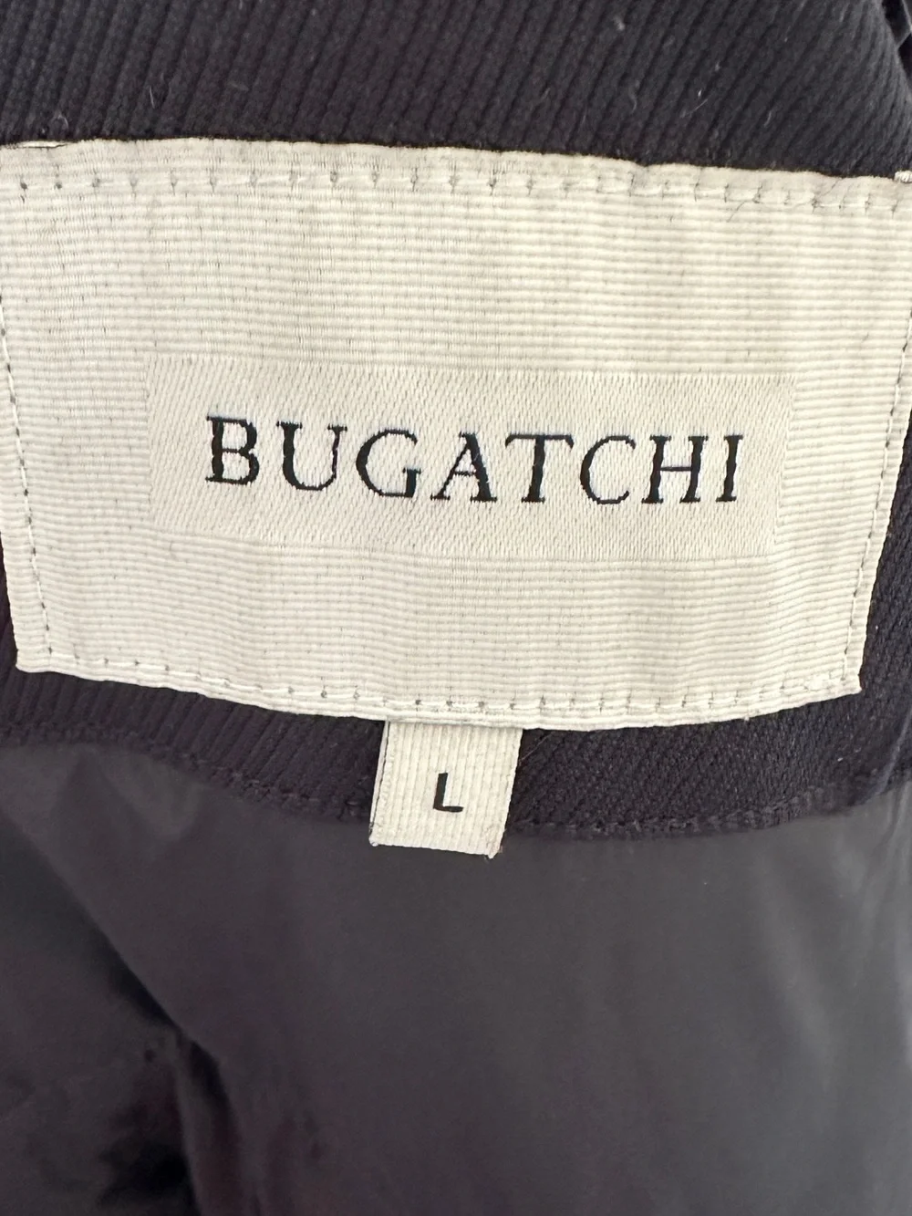 Bugatchi Water Repellent Twill Jacket with Bib Size L